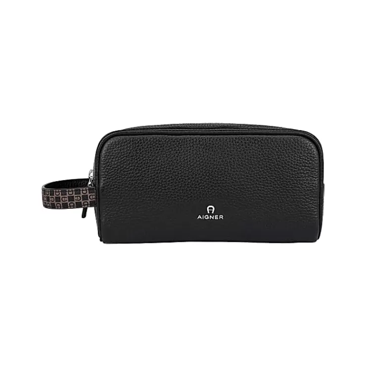 Leather Accessories-Aigner Leather Accessories Fashion Bag with Loop
