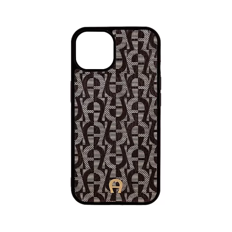 Phone Cases | Leather Accessories | Phone Cases | Leather Accessories-Aigner Phone Cases | Leather Accessories | Phone Cases | Leather Accessories Fashion iPhone 13 Case