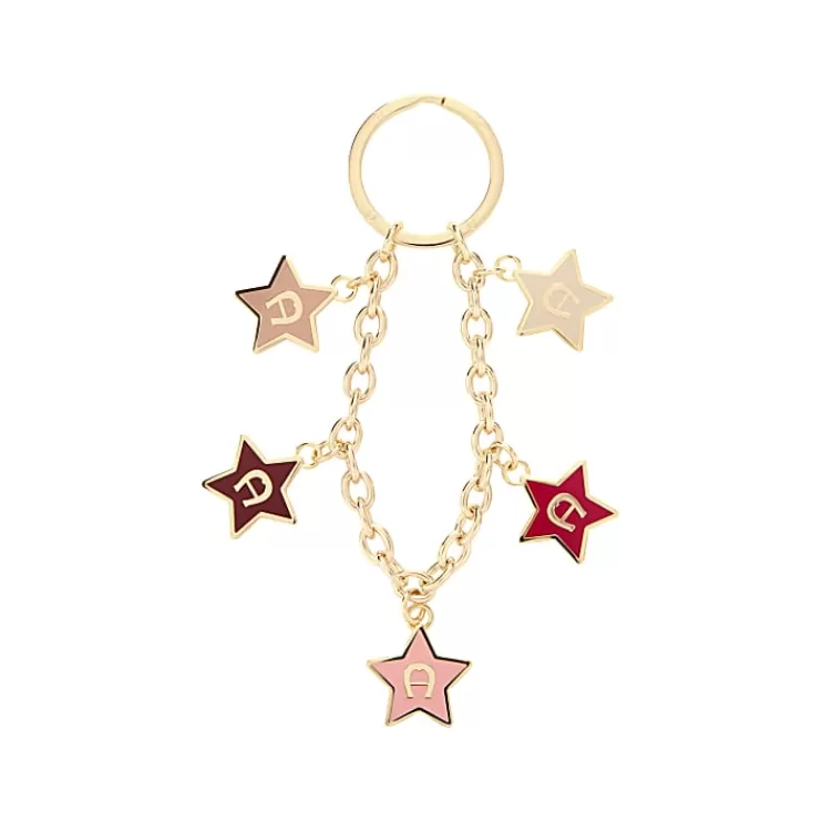 Keychains & Key Cases-Aigner Keychains & Key Cases Keychain star charms