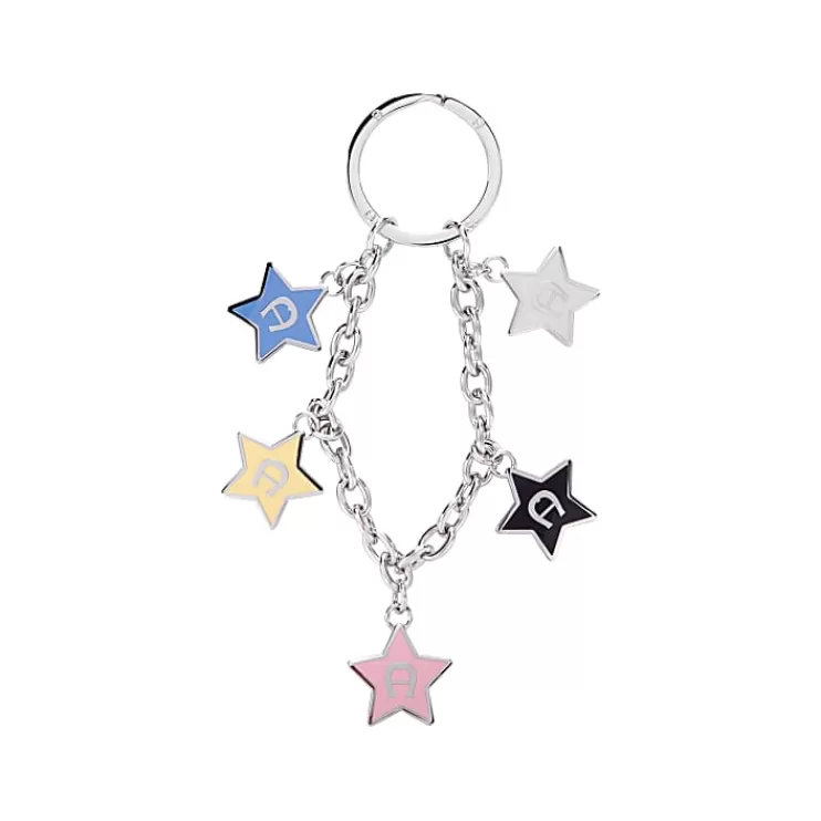 Keychains & Key Cases-Aigner Keychains & Key Cases Keychain star charms