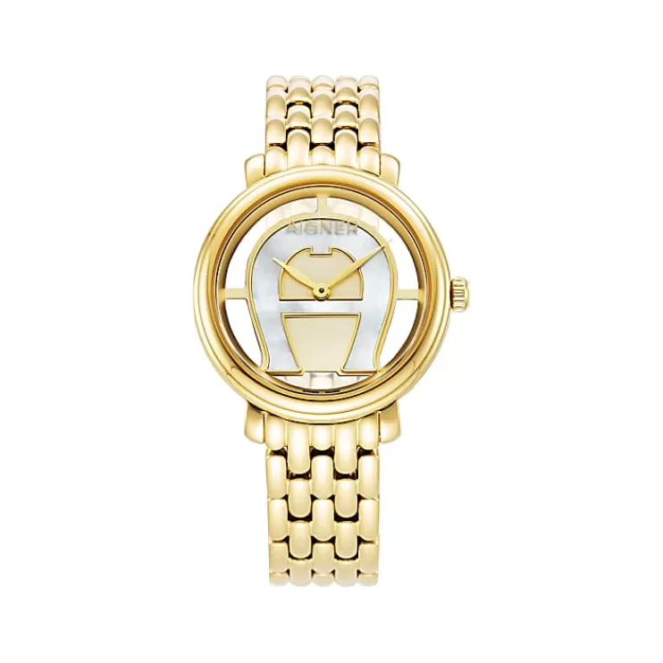 Watches-Aigner Watches Ladies watch Foligno Gold