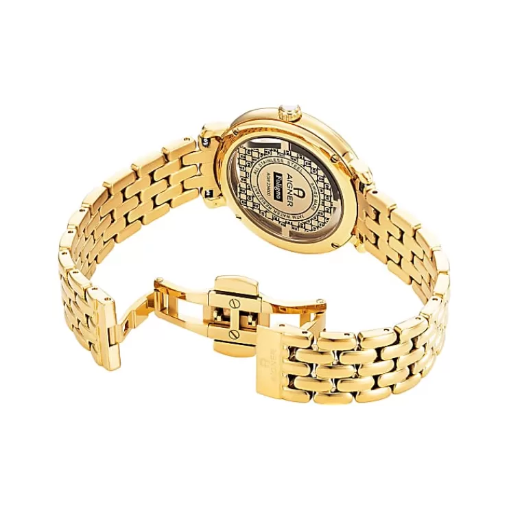 Watches-Aigner Watches Ladies watch Foligno Gold