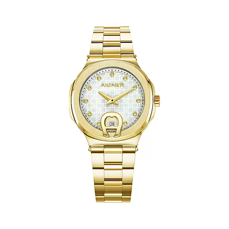 Watches-Aigner Watches Ladies watch Taviano Gold