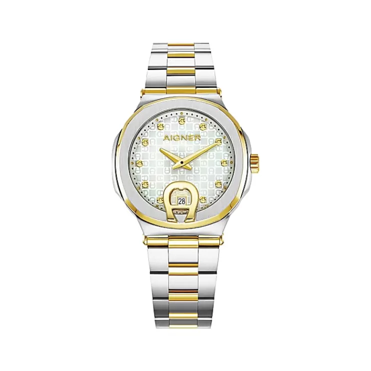Watches-Aigner Watches Ladies watch Taviano  Silver-Gold