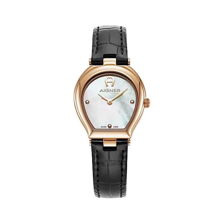 Watches-Aigner Watches Ladies watch Trani Black