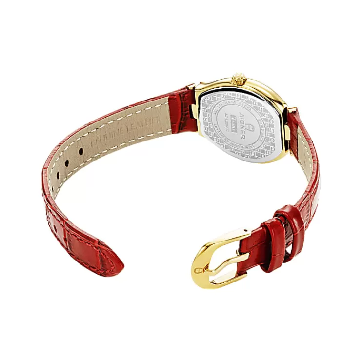 Watches-Aigner Watches Ladies watch Trani Red