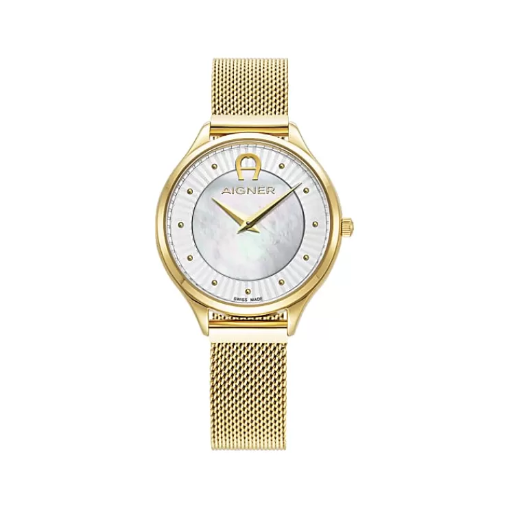 Watches-Aigner Watches Ladies watch Velletri Gold