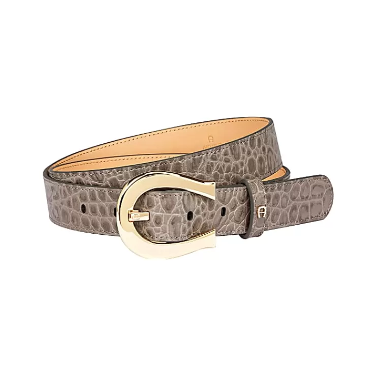 Belts-Aigner Belts Logo Belt 3 cm