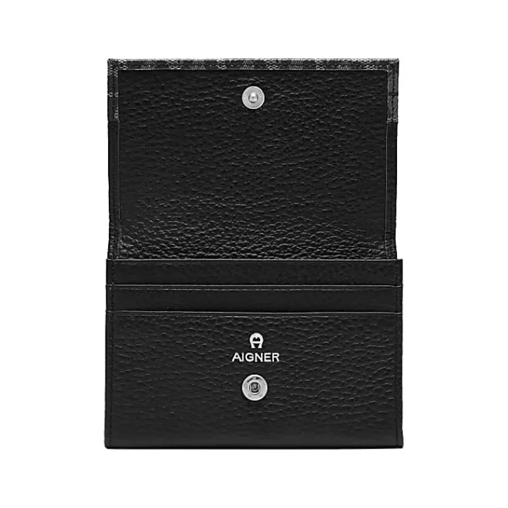 Wallets-Aigner Wallets Logo Card Case