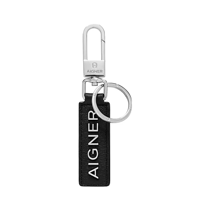 Keychains & Key Cases-Aigner Keychains & Key Cases Logo Keychain