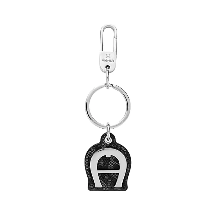 Keychains & Key Cases-Aigner Keychains & Key Cases Logo Keychain