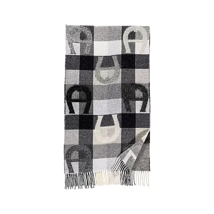 Foulards-Aigner Foulards Logo Scarf