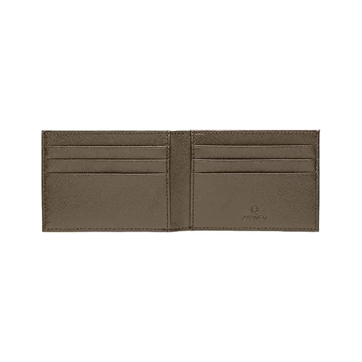 Wallets-Aigner Wallets Saffiano bill and card case