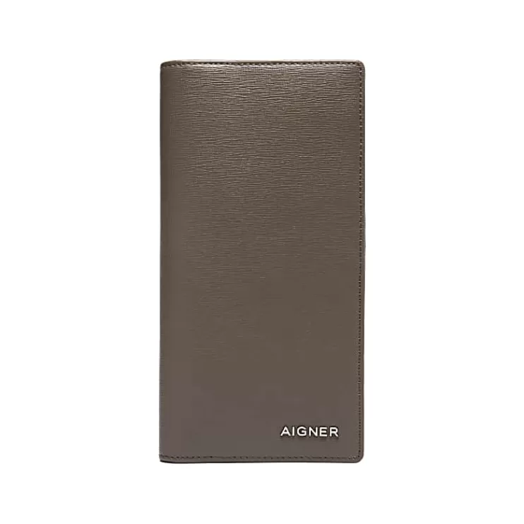 Wallets-Aigner Wallets Saffiano Bill and Card compartment