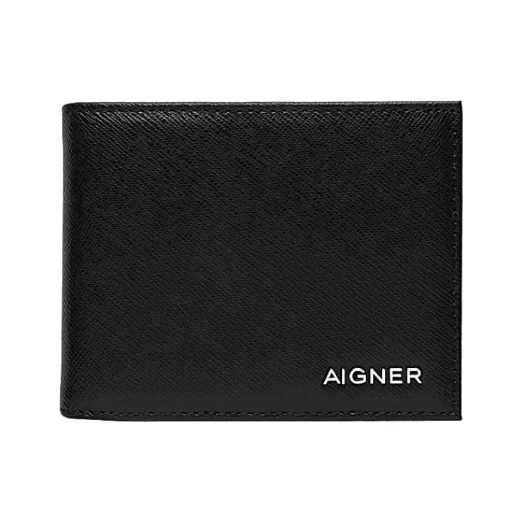 Wallets-Aigner Wallets Saffiano Wallet