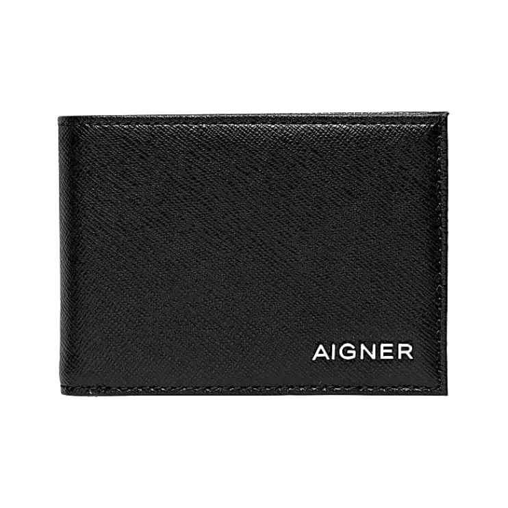 Wallets-Aigner Wallets Saffiano Wallet