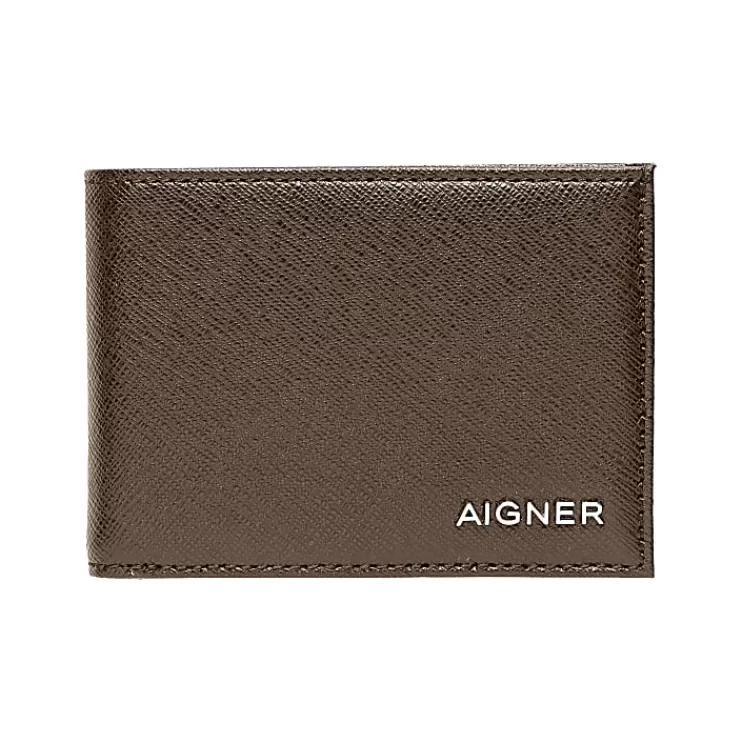 Wallets-Aigner Wallets Saffiano Wallet