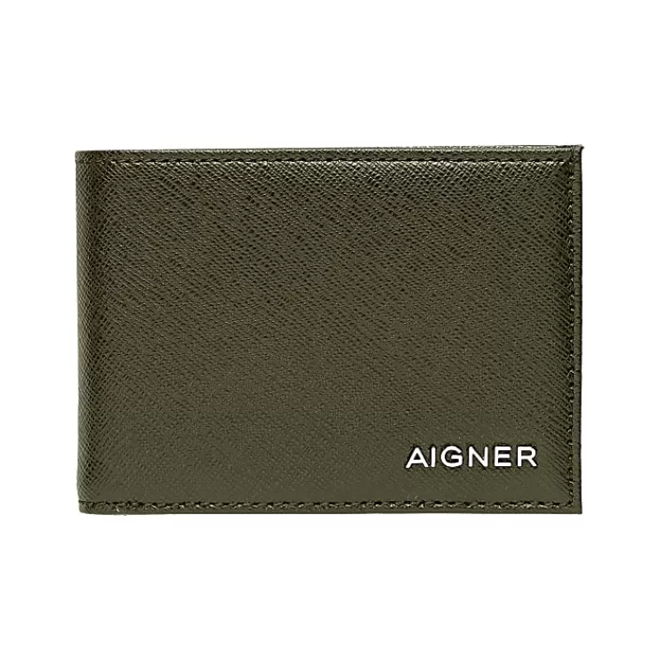 Wallets-Aigner Wallets Saffiano Wallet