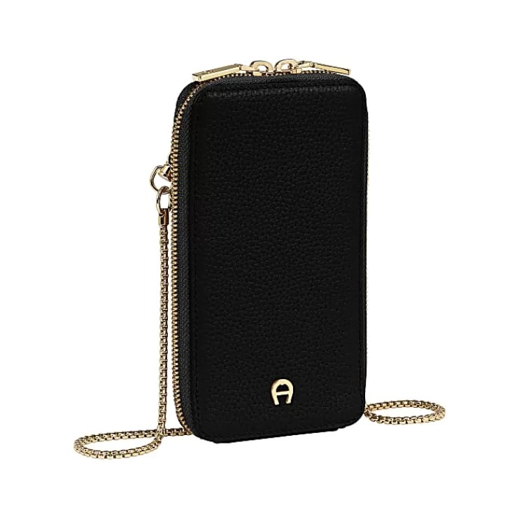 Phone Cases | Leather Accessories-Aigner Phone Cases | Leather Accessories Smartphone Pouch with Chain