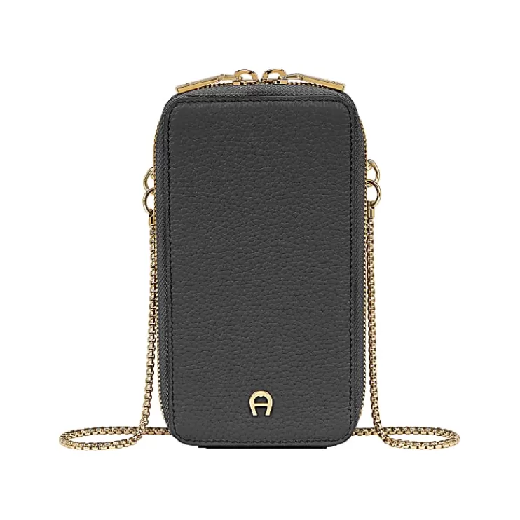 Phone Cases | Leather Accessories-Aigner Phone Cases | Leather Accessories Smartphone Pouch with Chain