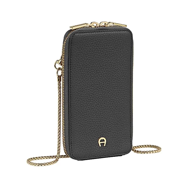 Phone Cases | Leather Accessories-Aigner Phone Cases | Leather Accessories Smartphone Pouch with Chain
