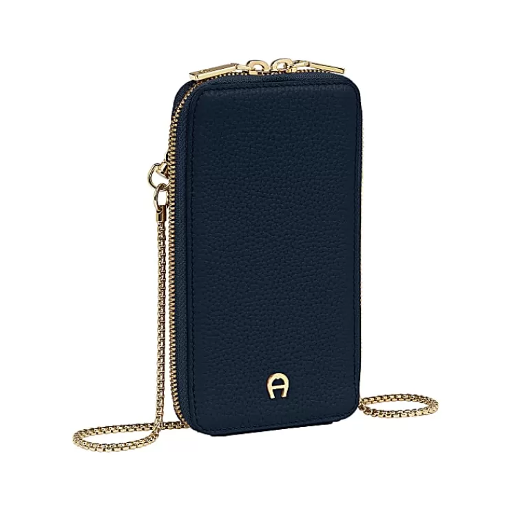 Phone Cases | Leather Accessories-Aigner Phone Cases | Leather Accessories Smartphone Pouch with Chain