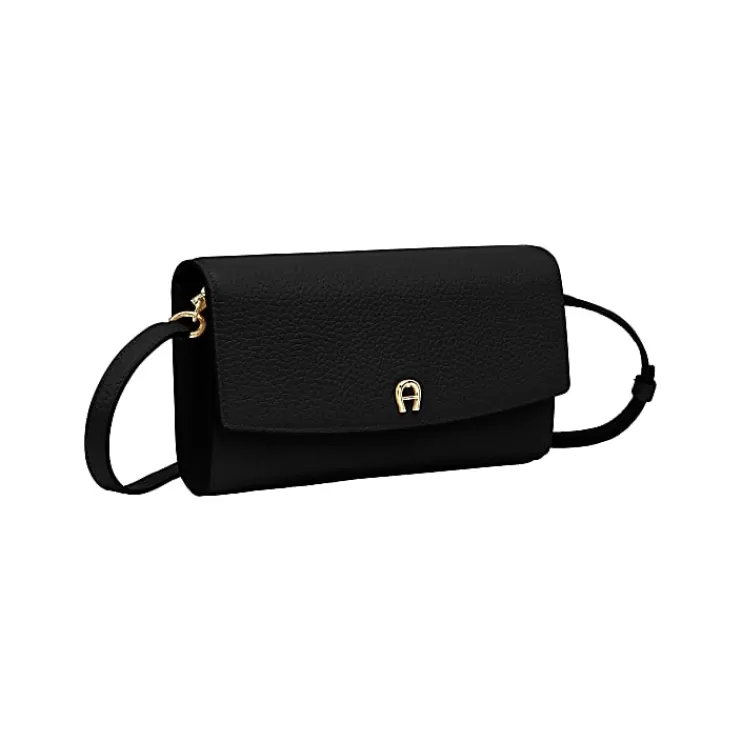 Leather Accessories-Aigner Leather Accessories Wallet with Strap